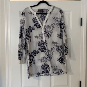 Forcynthia blue island top